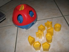 Tupperware F02 Kombi-Ball, Motorik-Lern-Spielzeug Baby Kleinkind