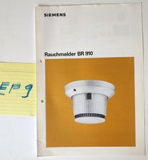1984 Siemens Rauchmelder BR910