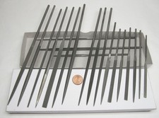 20 Nadelfeilen  Konvolut  Goldschmiedewerkzeug