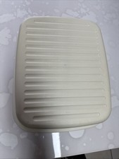 Tupperware großer Laibwächter Bäckermeister Brotbehälter braun weiss Nr. 2