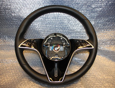 Leather steering wheel - leather,
