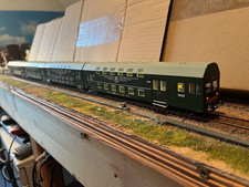 Rivarossi 4 Personenwagen HR4239 Doppelstockwagen H0