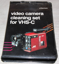 AM of Denmark original Video Camera cleaning set for VHS-C System von 1988