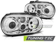 VW Golf 4 R32 Optik Scheinwerfer, Xenon Optik DE Linse Chrom Bj.1997-2004 