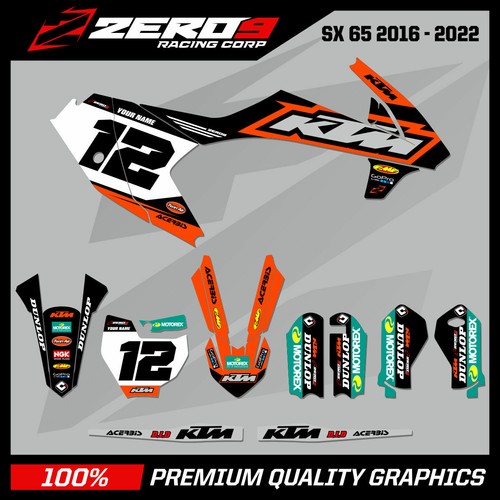 Custom graphics kit ktm - custom, mx