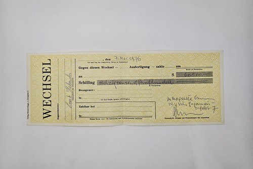 österreich wechsel 1976 über - wechsel,