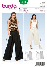 Burda Easy Schnittmuster - Hose - weite Hosen - Nr. 6544