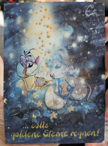 Diddl postkarten effektkarte - postkarten,