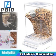 Automatischer Futterspender Für Vögel Papageien Transparent Käfigzubehör PCS DHL