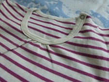 wie NEU: IoBio Sommerkleid Tunika Gr 86/92 Mädchen Maritim Lila Öko Waldorf