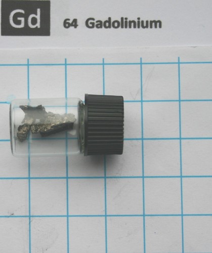 Gadolinium metall 1 - gadolinium, 99,9%