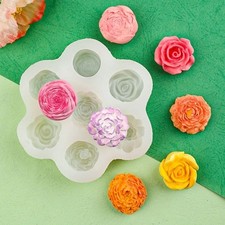 7 in 1 Blume Silikon Form Rose