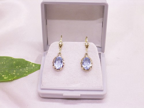 Vintage ohrringe 333 - vintage, gelbgold