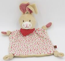 ♥ DIE SPIEGELBURG Schmusetuch Hase Schnuffeltuch Baby GLÜCK Blumenmuster ♥