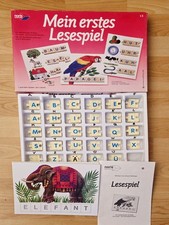 Noris Mein erstes Lesespiel Lernspiel  Buchstaben Lesen Schreiben.  Kinder Retro