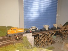 MÄRKLIN PRIMEX H0 2704 Stahlwerkszug  Digital Lichtwechsel mit Schlackewagen