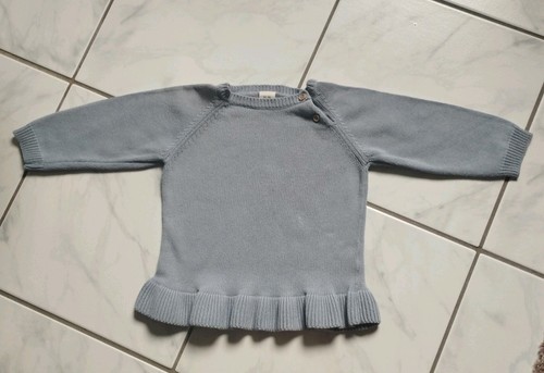 Alana strickpullover blau - strickpullover,