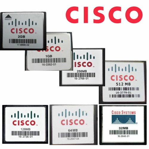 Cisco 128 256 512 - cf, mb