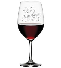 Rotweinglas Gravur „Beste Mama, Oma, Opa, Tante”  Leonardo Ciao