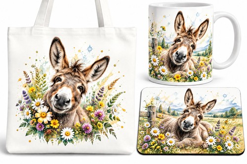 Esel geschenkset teilig - esel, 3-teilig