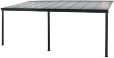 Terrassendach Pergola Überdachung Terrassenüberdachung Terrasse Alu 495 x 303 cm