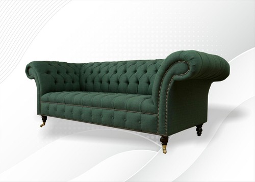 Grüne chesterfield couch - grüne,