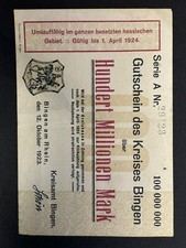 Notgeld Banknoten Ennigerloh