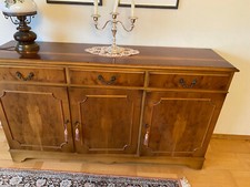 Sidebord, klass. englischer Regency-Stil, Eibenholz-Furnier