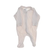 H&M, Strampler, Größe: 44, Beige, Baumwolle, Einfarbig, Unisex (Kinder) #ipB