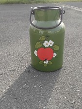Emaille Milchkanne Groß mit