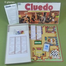Cluedo - Komplett 1A Top! Das klassische Detektivspiel von Parker ©1987 ab 8 J.