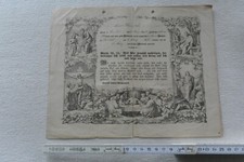 alte Konfirmationsurkunde von 1894 - interessant für Heimatforscher signiert rar