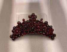 Antik Granatschmuck Brosche