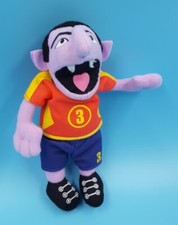 Graf Zahl Sesamstraße 18 cm Nordsee Werbe-Figur Stofftier Plüschtier Vintage