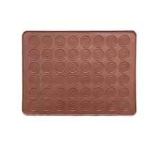 Macaron matte silikon backform - silikon,