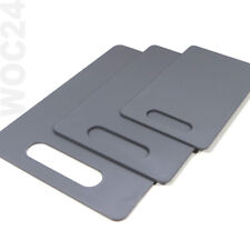 Schneidebrett Frühstücksbrett Frühstücksbrettchen Tranchierbrett Kunststoff GRAU