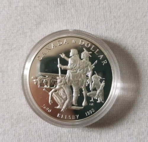 Kanada 1990 silber dollar - 1990,