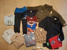 Kleidungspaket Jungen 110/116 Schlafanzug Pullover Cars Jacken Hose Hemden