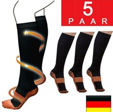 5paar kompressionsstrümpfe - 5paar,