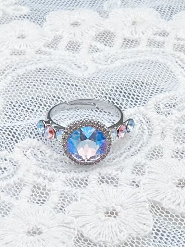 Cocktail ring mit - ring, swarovski®
