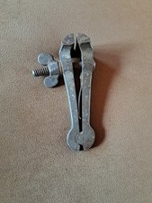 Handschraubstock handgeschmiedet Schraubzwinge Antik