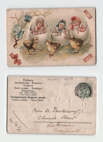 Ostergrüße kinder - ak,