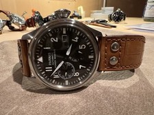 parnis Automatic, Große FliegerUhr, ￼uhren Power Reserve herren
