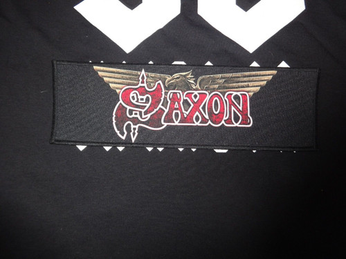 Saxon back patch - saxon,