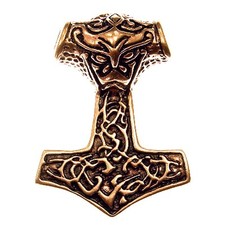 Bronze Wikinger Thorhammer XL