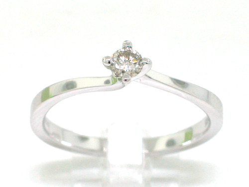 Brillant ring 585 weißgold - 585,