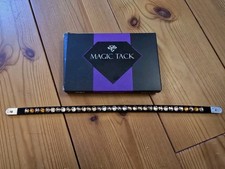 Magic Tack Stirnriemen Inlay Bling Braun Neues System Neu