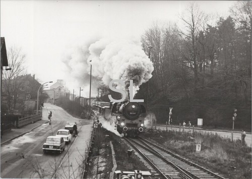 Foto ddr eisenbahn dampflok - foto,, ddr,