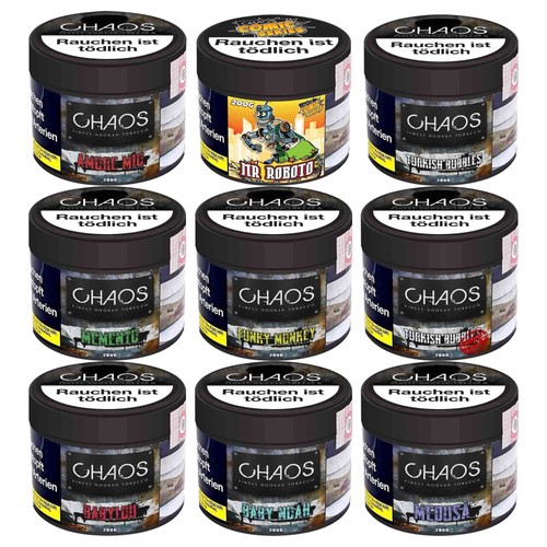 Chaos shisha tabak - chaos, 200g