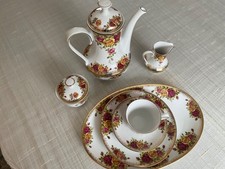 Ess-und Kaffeeservice 6 Personen Winterling Bavaria Kirchenlamitz Goldrand Rosen